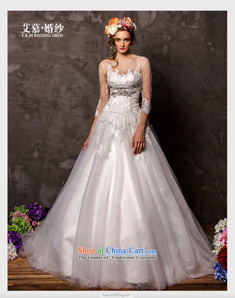 The wedding dresses HIV 2015 New Sui Man Wah long-sleeved lace align to bon bon skirt wedding White M pictures, prices, brand platters! The elections are supplied in the national character of distribution, so action, buy now enjoy more preferential! As soon as possible.