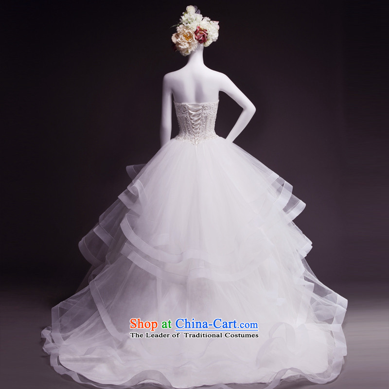 Full Chamber Fong Spring New Products wedding dresses new 2015 drill tail winter thick anointed chest straps lace white 173-M, full Chamber Fong shopping on the Internet has been pressed.
