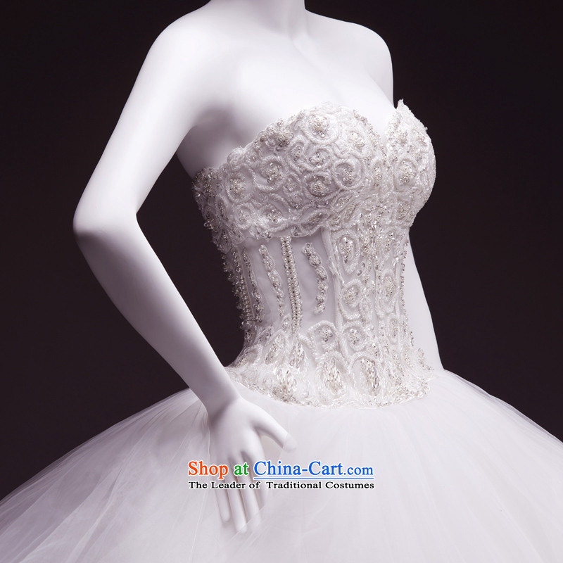 Full Chamber Fong Spring New Products wedding dresses new 2015 drill tail winter thick anointed chest straps lace white 173-M, full Chamber Fong shopping on the Internet has been pressed.