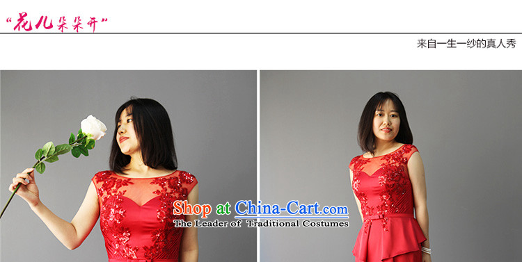 A lifetime of 2015 the new bride bows dress autumn evening dress banquet dresses 402401368 red tailored for not returning the Do not change the picture, prices, brand platters! The elections are supplied in the national character of distribution, so action, buy now enjoy more preferential! As soon as possible.
