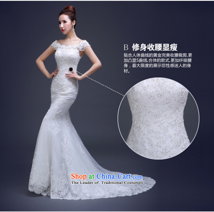 Lily Dance wedding dresses new Word 2015 winter stylish wedding small shoulder crowsfoot tail bride shoulders Sau San lace white girl S wedding pictures, prices, brand platters! The elections are supplied in the national character of distribution, so action, buy now enjoy more preferential! As soon as possible.