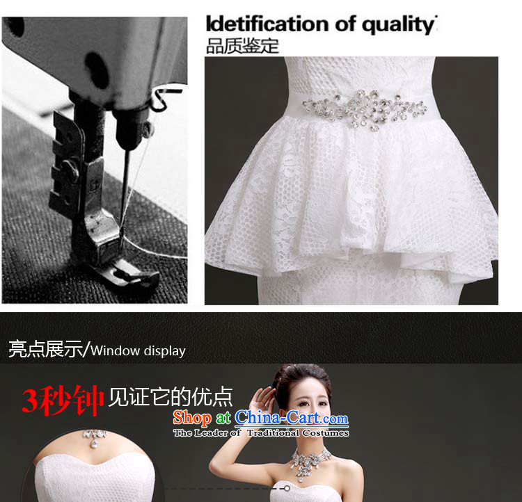The Friends of wedding dresses 2015 new anointed chest small trailing crowsfoot Foutune of lace wedding Korean version wedding dresses thin white L code waist 2.1 foot picture, prices, brand platters! The elections are supplied in the national character of distribution, so action, buy now enjoy more preferential! As soon as possible.
