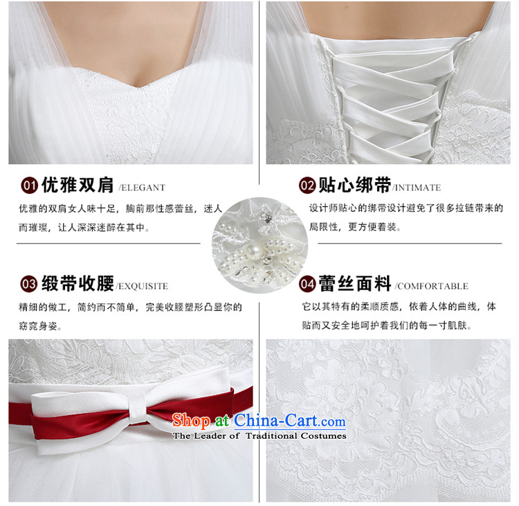 Su Xiang Edge 2015 new shoulders wedding Korean lace stylish straps to align the large wedding video thin spring and summer wedding white picture, prices, S brand platters! The elections are supplied in the national character of distribution, so action, buy now enjoy more preferential! As soon as possible.