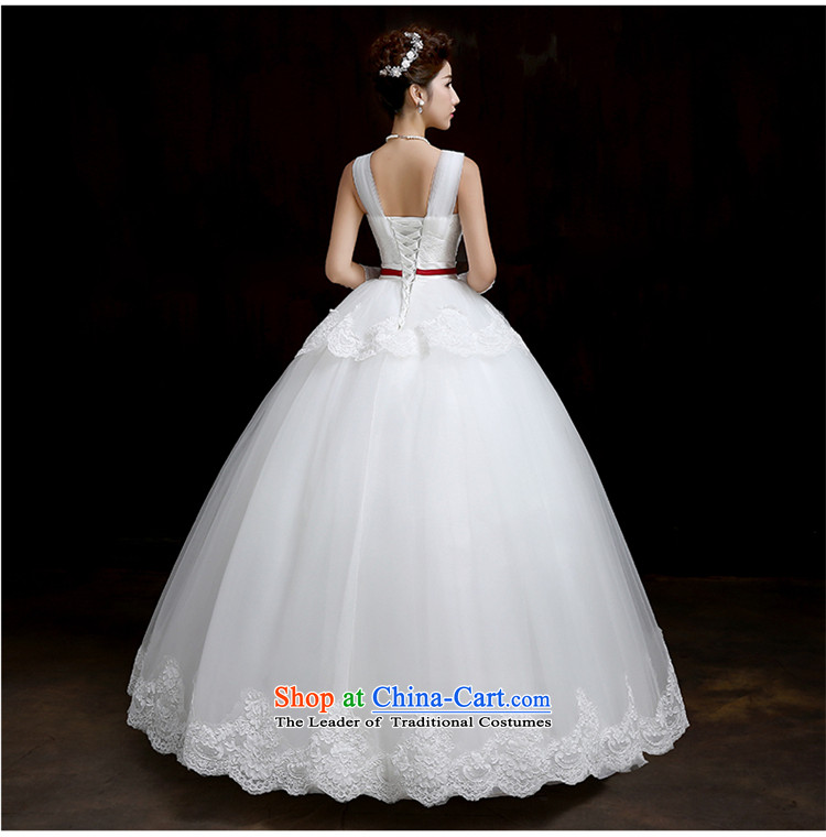 Su Xiang Edge 2015 new shoulders wedding Korean lace stylish straps to align the large wedding video thin spring and summer wedding white picture, prices, S brand platters! The elections are supplied in the national character of distribution, so action, buy now enjoy more preferential! As soon as possible.