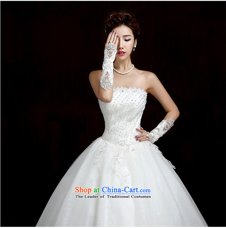 Su Xiang Edge 2015 new alignment with chest marriages white video thin wedding dresses Korean skirt bon bon princess female white M picture, prices, brand platters! The elections are supplied in the national character of distribution, so action, buy now enjoy more preferential! As soon as possible.