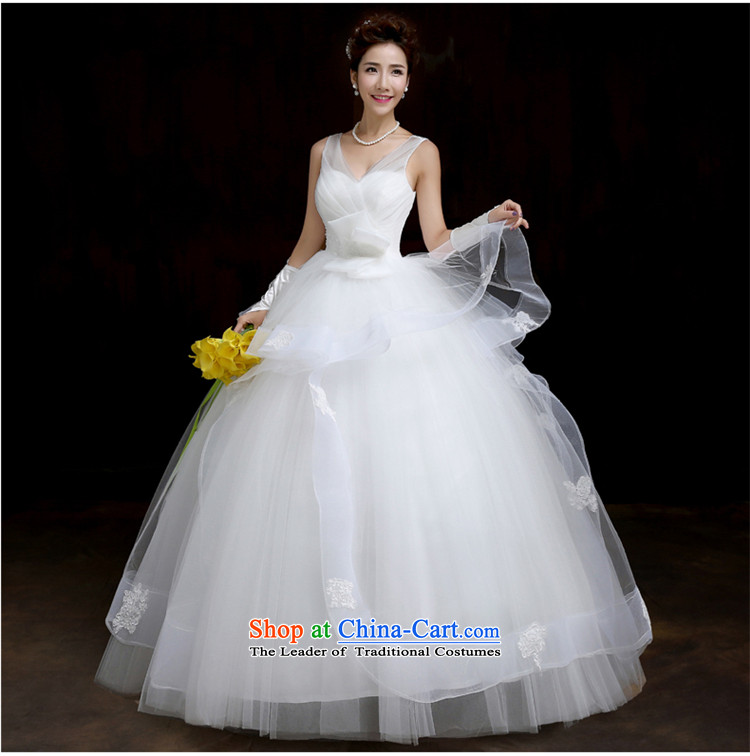 Su Xiang edge wedding dresses new 2015 Korean shoulders to align the wedding of large thin graphics custom pregnant women wedding White M pictures, prices, brand platters! The elections are supplied in the national character of distribution, so action, buy now enjoy more preferential! As soon as possible.