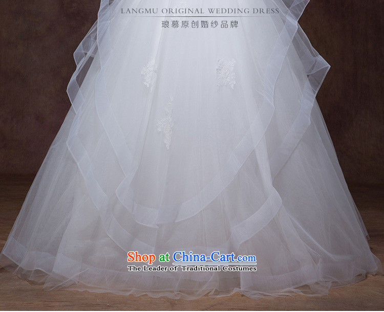 The 2015 autumn Luang new stylish and simple bow tie point drill belt alignment with chest A swing to yarn wedding dresses m White advanced custom image, prices, brand platters! The elections are supplied in the national character of distribution, so action, buy now enjoy more preferential! As soon as possible.