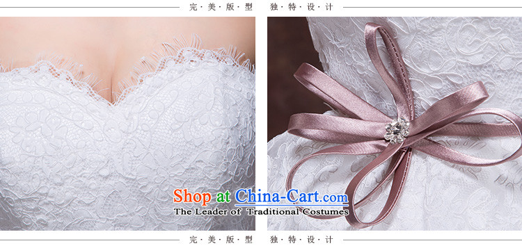 The 2015 autumn Luang new stylish and simple bow tie point drill belt alignment with chest A swing to yarn wedding dresses m White advanced custom image, prices, brand platters! The elections are supplied in the national character of distribution, so action, buy now enjoy more preferential! As soon as possible.