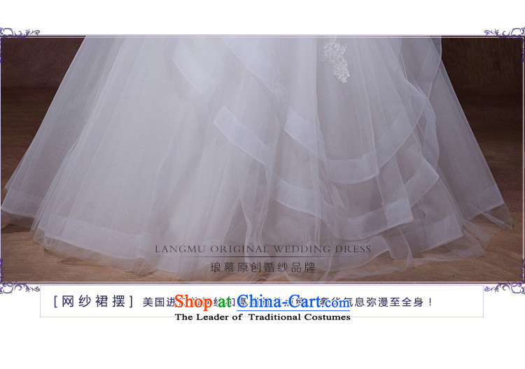 The 2015 autumn Luang new stylish and simple bow tie point drill belt alignment with chest A swing to yarn wedding dresses m White advanced custom image, prices, brand platters! The elections are supplied in the national character of distribution, so action, buy now enjoy more preferential! As soon as possible.