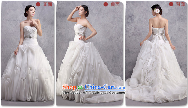 The new 2015 Luang anointed chest wedding dresses vera Wang style tail flowers wedding customised Weiwei) m White L picture, prices, brand platters! The elections are supplied in the national character of distribution, so action, buy now enjoy more preferential! As soon as possible.
