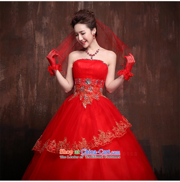 The Korean version of the new 2015 Korean stars with sweet flowers marriages wedding dresses J0013 RED XL Photo, prices, brand platters! The elections are supplied in the national character of distribution, so action, buy now enjoy more preferential! As soon as possible.