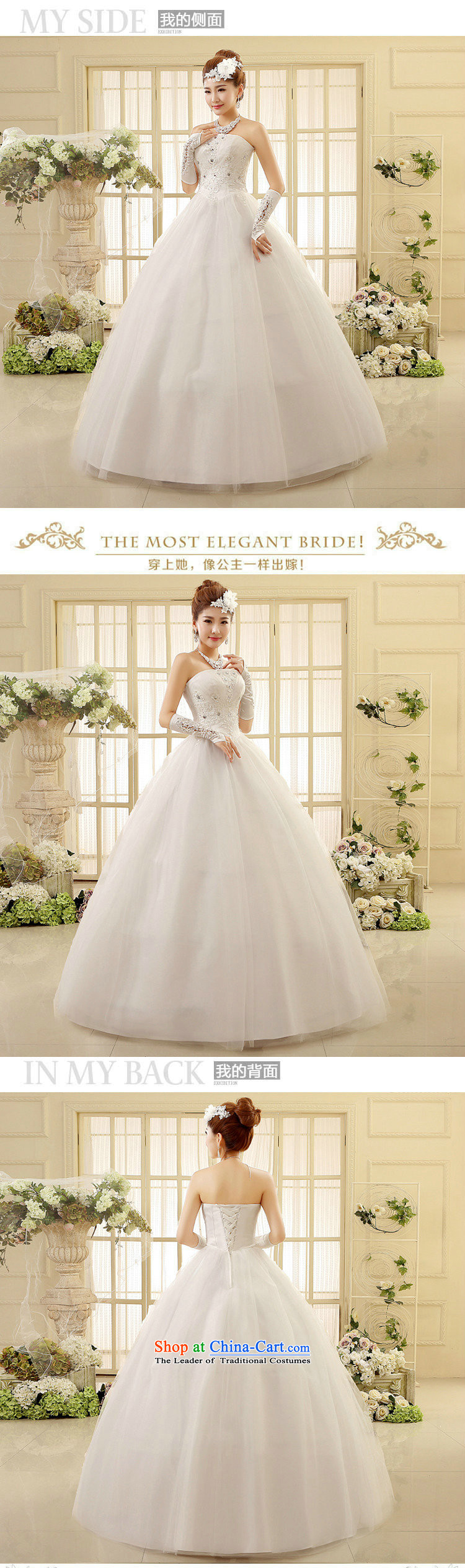 The new Korean anointed chest large marriage Sau San bride lace straps for the floor XS6003 wedding pictures, price XL white, brand platters! The elections are supplied in the national character of distribution, so action, buy now enjoy more preferential! As soon as possible.