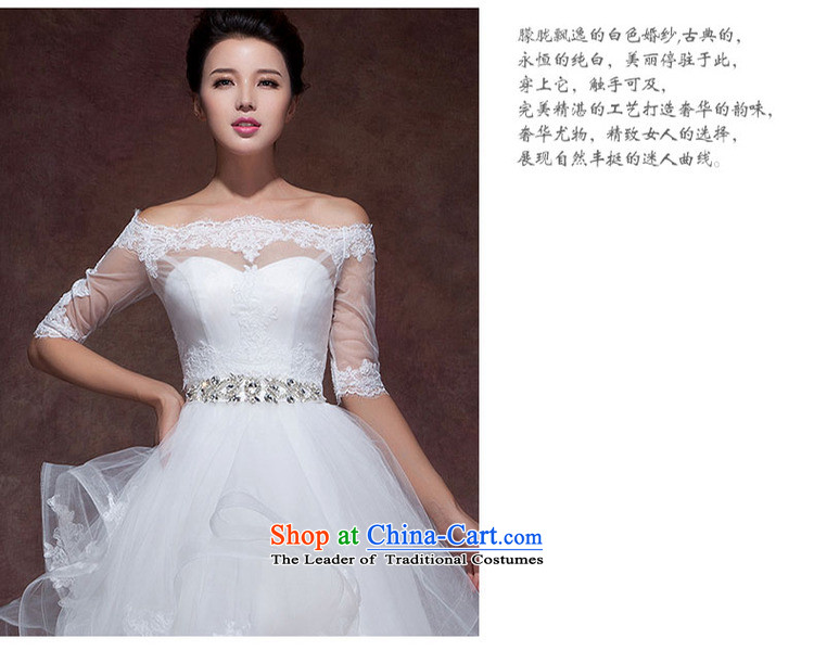 The new 2015 Luang slotted shoulders minimalist elegance wedding dresses lace of drilling straps to align the wedding popular anointed chest advanced custom image, prices, brand platters! The elections are supplied in the national character of distribution, so action, buy now enjoy more preferential! As soon as possible.