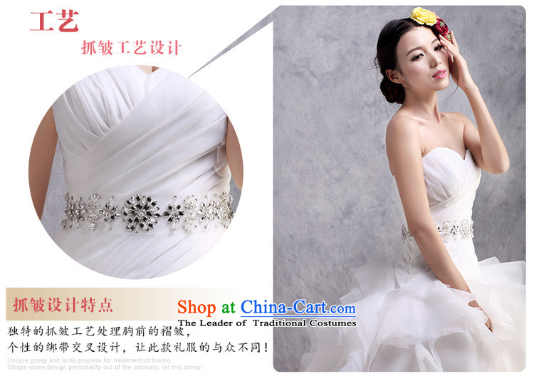 The new 2015 Luang wedding dresses and chest straps trailing wedding vera Wang style bon bon customised weiwei m White size custom image, prices, brand platters! The elections are supplied in the national character of distribution, so action, buy now enjoy more preferential! As soon as possible.