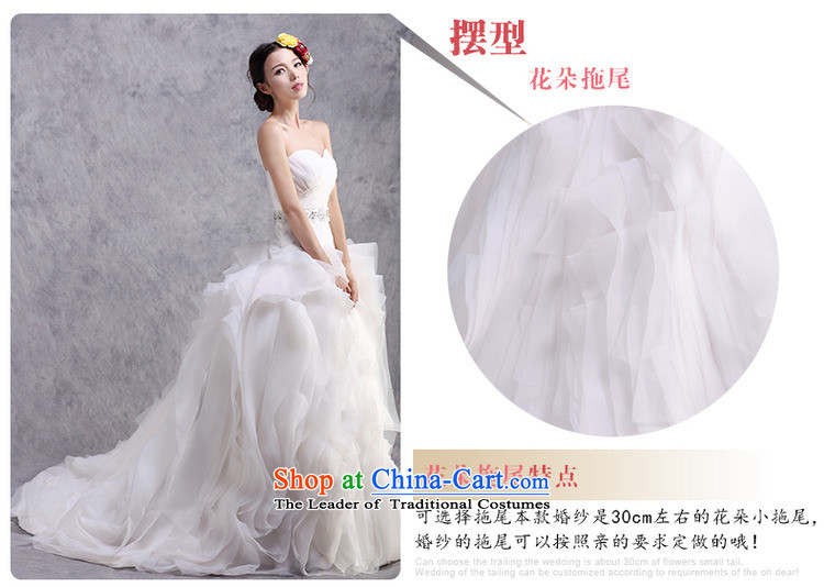 The new 2015 Luang wedding dresses and chest straps trailing wedding vera Wang style bon bon customised weiwei m White size custom image, prices, brand platters! The elections are supplied in the national character of distribution, so action, buy now enjoy more preferential! As soon as possible.