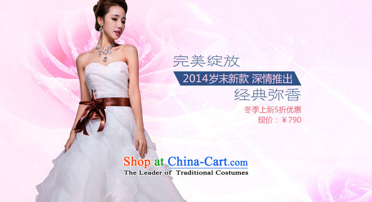 The 2015 autumn and winter Luang new wedding dresses Korean sweet words to align the Princess Bride chest cascading straps, m White L picture, prices, brand platters! The elections are supplied in the national character of distribution, so action, buy now enjoy more preferential! As soon as possible.