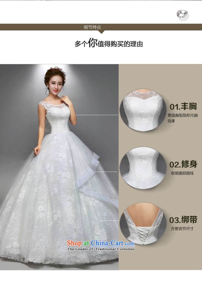 The leading edge of the wedding dresses Day 2015 autumn and winter new shoulders a shoulder lace wedding dress 1776 white picture, prices, S brand platters! The elections are supplied in the national character of distribution, so action, buy now enjoy more preferential! As soon as possible.