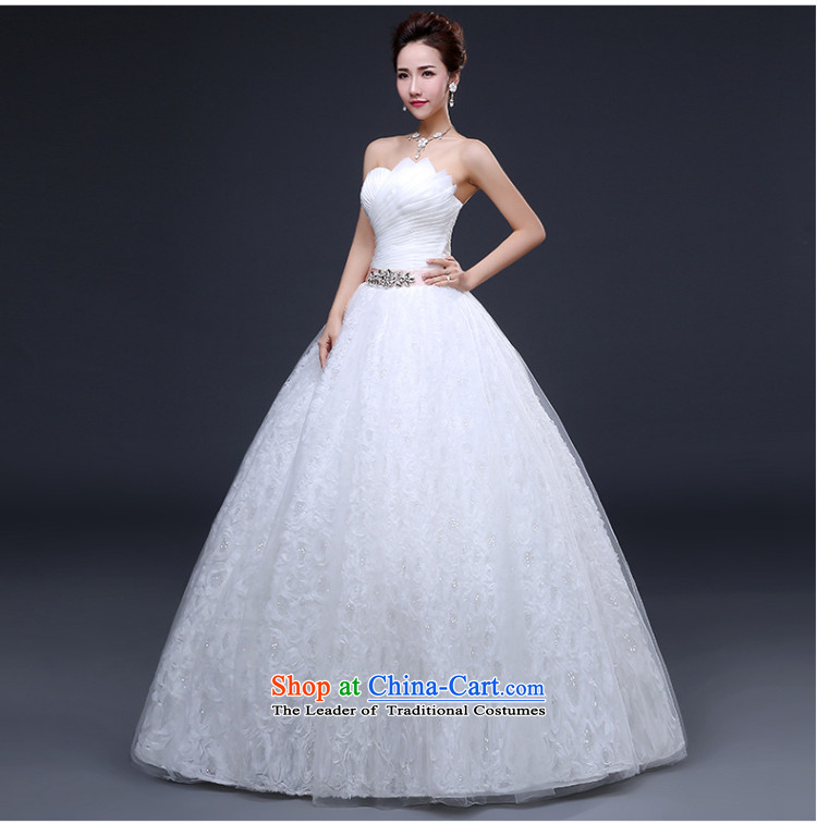 Wedding dresses new 2015 winter sexy anointed chest bride wedding lace Diamond Video thin wedding Sau San to align the white S(3-5 day shipping) Picture, prices, brand platters! The elections are supplied in the national character of distribution, so action, buy now enjoy more preferential! As soon as possible.