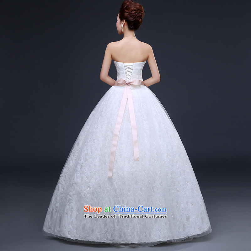 Wedding dresses new 2015 winter sexy anointed chest bride wedding lace Diamond Video thin wedding Sau San to align the white S(3-5 Day Shipping, Nicole Kidman (nicole richie) , , , shopping on the Internet