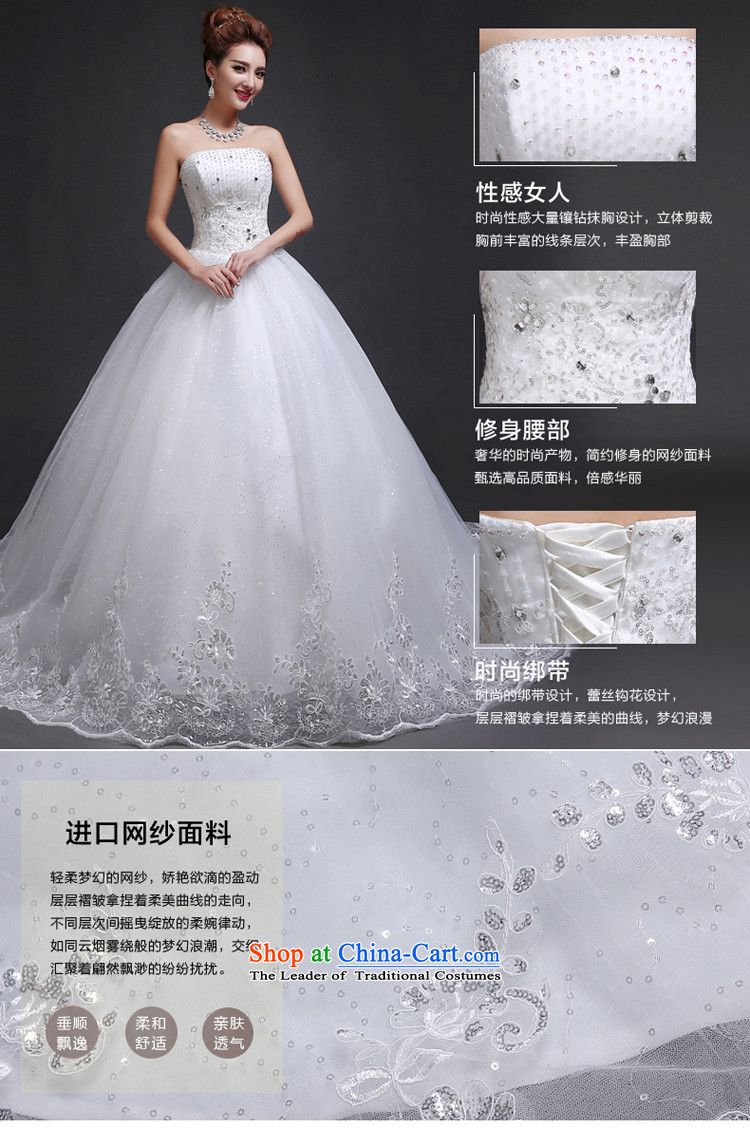 7 Color 7 tone Korean New anointed chest 2015 tail binding with a bright drill and sexy wedding dress H060 White M picture, prices, brand platters! The elections are supplied in the national character of distribution, so action, buy now enjoy more preferential! As soon as possible.