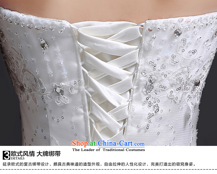 7 Color 7 tone Korean New anointed chest 2015 tail binding with a bright drill and sexy wedding dress H060 White M picture, prices, brand platters! The elections are supplied in the national character of distribution, so action, buy now enjoy more preferential! As soon as possible.