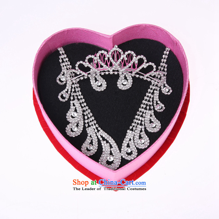 Time the new Syrian) Korean irrepressible bride wedding wedding dresses accessories dedicated crown necklace earrings three kit jewelry necklace earrings picture, prices, brand platters! The elections are supplied in the national character of distribution, so action, buy now enjoy more preferential! As soon as possible.
