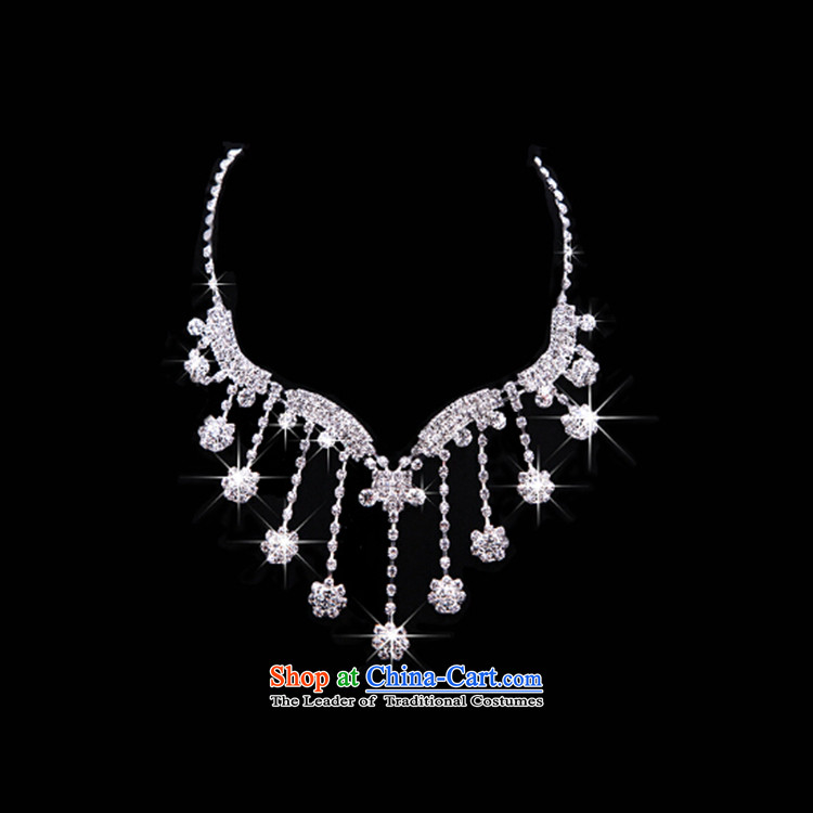 Time The new bride Syrian Korean flower head ornaments of international crown necklace earrings three Kit Jewelry marry hair decorations wedding accessories accessories Gift Box 3-piece set picture, prices, brand platters! The elections are supplied in the national character of distribution, so action, buy now enjoy more preferential! As soon as possible.