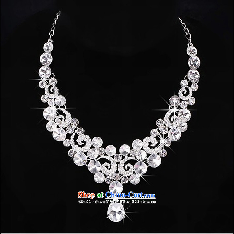 The Syrian brides head-dress moments of international crown necklace earrings kit three big drilling Jewelry marry hair decorations wedding accessories accessories necklaces, earrings time Syrian shopping on the Internet has been pressed.