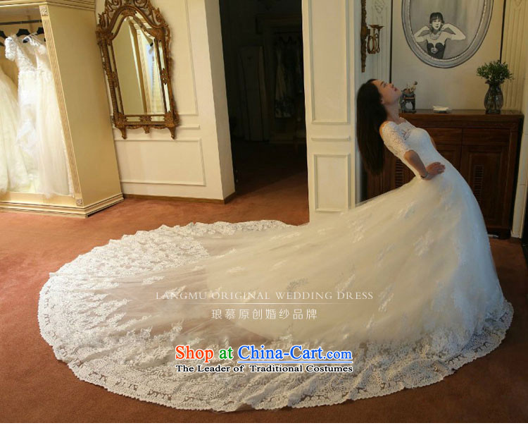 The new 2015 Luang word for long-sleeved to align the shoulder wedding dresses long tail lace Sau San video thin large tail tail 1 M L picture, prices, brand platters! The elections are supplied in the national character of distribution, so action, buy now enjoy more preferential! As soon as possible.