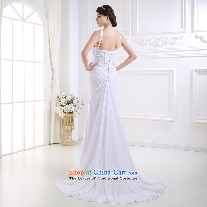 Custom dressilyme wedding by 2015 new hang also led the chiffon straight leg of the forklift truck beach wedding white tie, Sau San bridal dresses ivory - no spot 25 day shipping XXL,DRESSILY OCCASIONS ME WEAR ON-LINE,,, shopping on the Internet