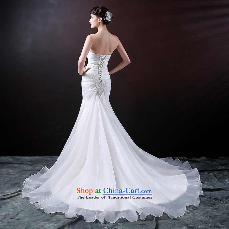 Custom dressilyme wedding by 2015 new heart-shaped anointed chest lead crowsfoot wedding OSCE root of extracting the folds lace diamond bridal dresses ivory - no spot 25 day shipping XXL,DRESSILY OCCASIONS ME WEAR ON-LINE,,, shopping on the Internet