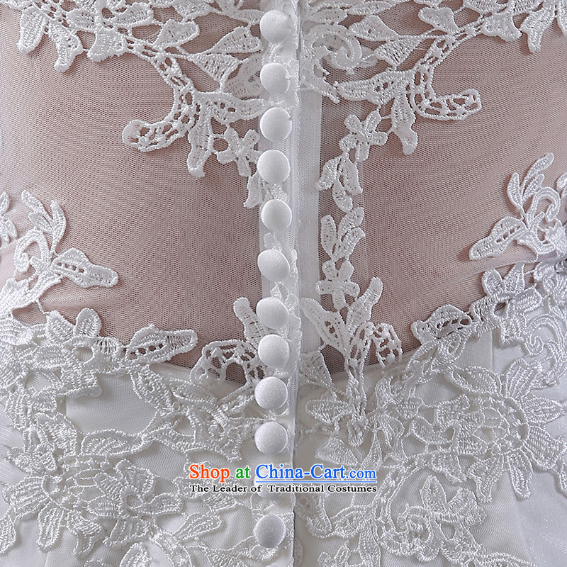 Custom dressilyme wedding by 2015 new strap crowsfoot wedding Soft Net lace diamond belt zipper luxury tail bridal dresses White - No spot 25 day shipping XL,DRESSILY OCCASIONS ME WEAR ON-LINE,,, shopping on the Internet