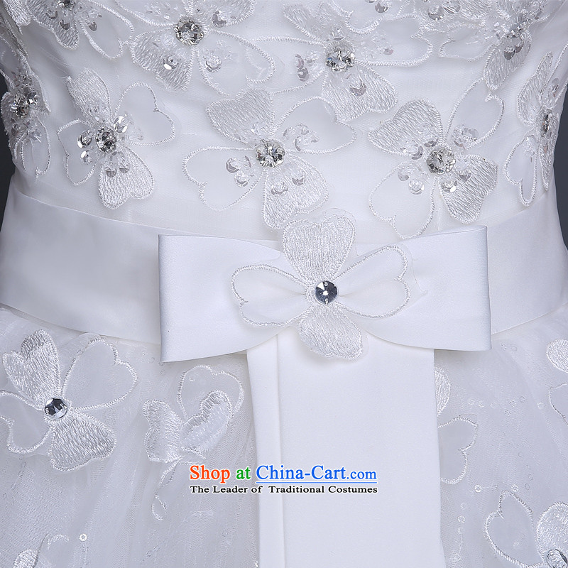 Lily Dance wedding dresses new 2015 Winter Korean fashion and chest straps lace bride pregnant women to align the wedding wedding white tailored, Lily Dance (ball lily shopping on the Internet has been pressed.)