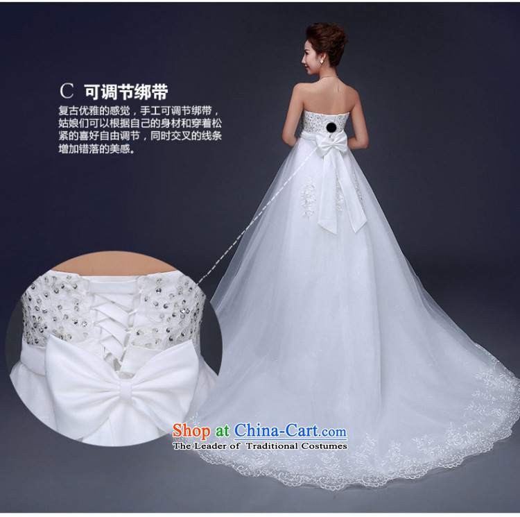 The Republika Srpska divas 2015 Autumn new stylish wedding fashion and chest tail wedding Top Loin of large Sau San Fat MM pregnant women wedding dress ivory XXL(3-5 day shipping) Picture, prices, brand platters! The elections are supplied in the national character of distribution, so action, buy now enjoy more preferential! As soon as possible.