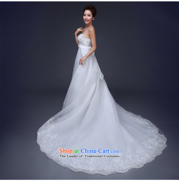 The Republika Srpska divas 2015 Autumn new stylish wedding fashion and chest tail wedding Top Loin of large Sau San Fat MM pregnant women wedding dress ivory XXL(3-5 day shipping) Picture, prices, brand platters! The elections are supplied in the national character of distribution, so action, buy now enjoy more preferential! As soon as possible.