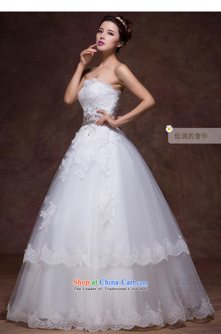 The new 2015 Luang Wedding Korean anointed Sau San chest lace bride to align the stylish Sau San video wedding custom m thin white advanced custom image, prices, brand platters! The elections are supplied in the national character of distribution, so action, buy now enjoy more preferential! As soon as possible.