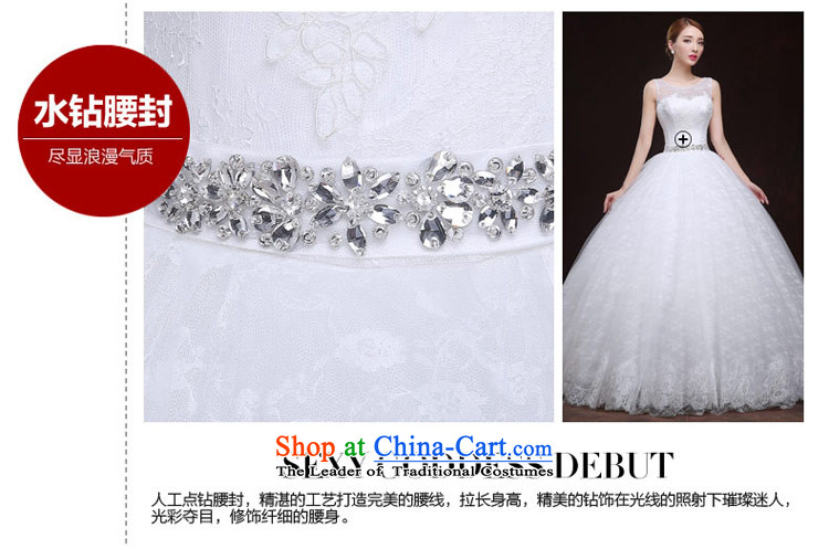 Maximum Number of Temporal wedding dresses 2015 new word shoulder lace diamond strap video thin Korean wedding dress female white XS picture, prices, brand platters! The elections are supplied in the national character of distribution, so action, buy now enjoy more preferential! As soon as possible.