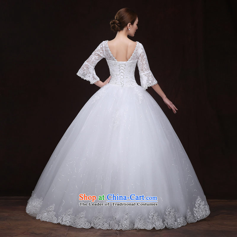 Maximum Number of Temporal wedding dresses 2015 new European-style wedding lace 7 cuff horn cuff bon bon skirt elegant wedding video thin white strap make the concept of message size, designed love of the overcharged shopping on the Internet has been pres