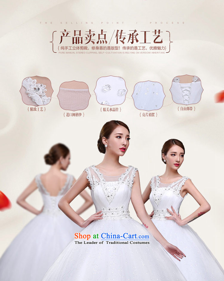Maximum number of this life wedding slotted shoulder the new 2015 sexy back gauze to align the diamond princess bon bon skirt wedding dress female White XXL picture, prices, brand platters! The elections are supplied in the national character of distribution, so action, buy now enjoy more preferential! As soon as possible.