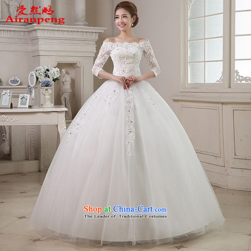 Love So Peng bride wedding dresses new spring 2015 long tail of a field in the shoulder cuff lace video thin were 21.8 tail customers to do not returning the size to love, so Peng (AIRANPENG) , , , shopping on the Internet