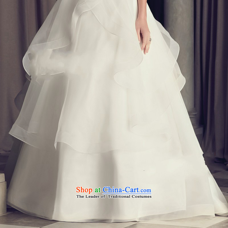 The spring of 2015, Peng love so new wedding dresses western style high-end trailing retro anointed chest to wedding package, returning 001 XL love so Peng (AIRANPENG) , , , shopping on the Internet