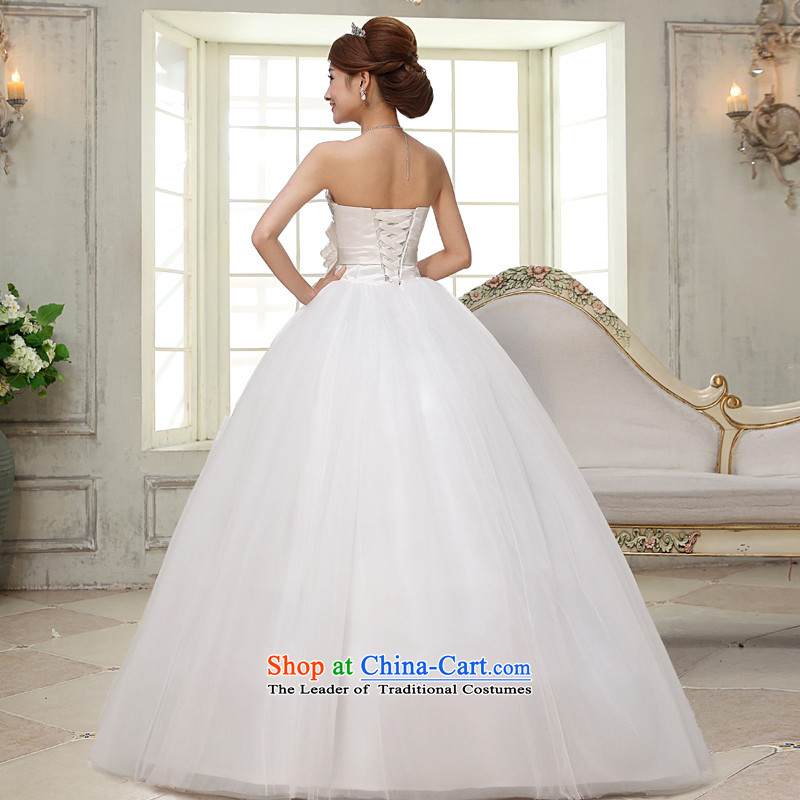 The privilege of serving-leung 2015 new Marriage and chest of Princess sweet fashionable retro to align the wedding dresses white 2XL, honor services-leung , , , shopping on the Internet