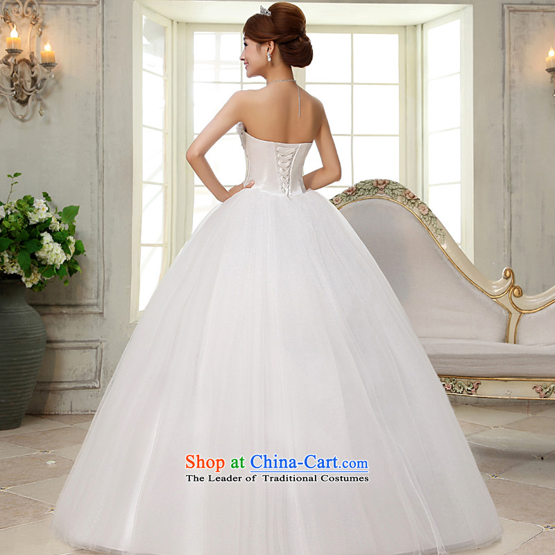 The privilege of serving-leung 2015 new bride wedding dress wiping the chest to align the princess stylish Sweet wedding dresses , honor services white-leung , , , shopping on the Internet
