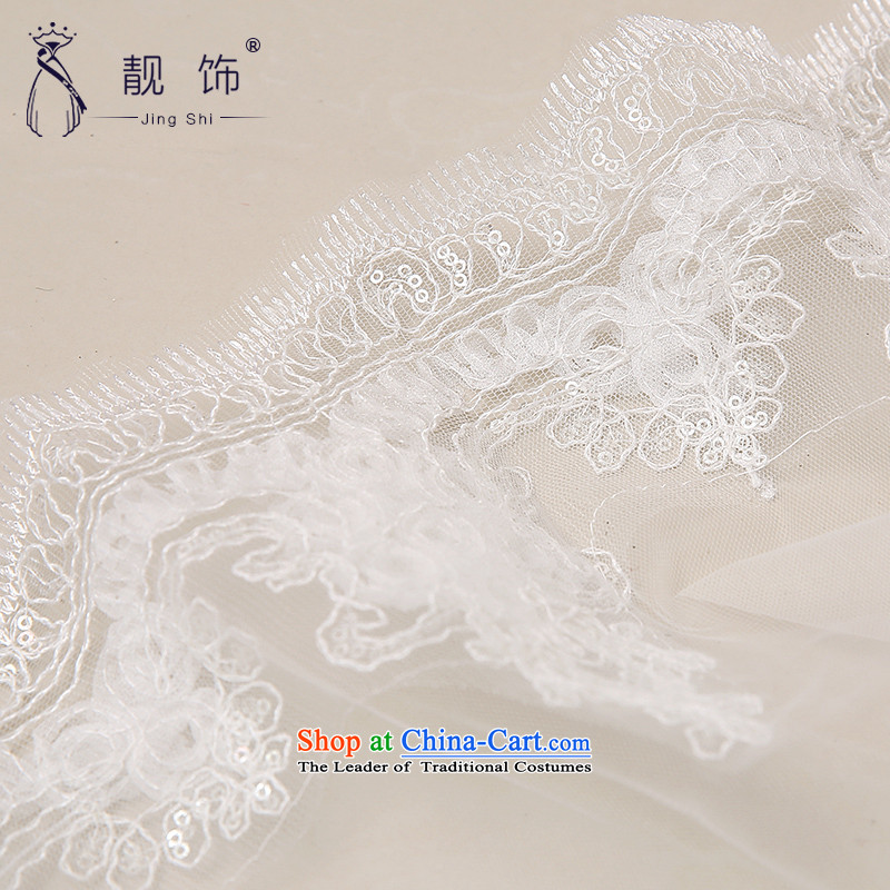 The new 2015 International Friendship white lace large lace hairpiece yarn wedding accessories accessories white yarn 079, talks trim (JINGSHI) , , , shopping on the Internet