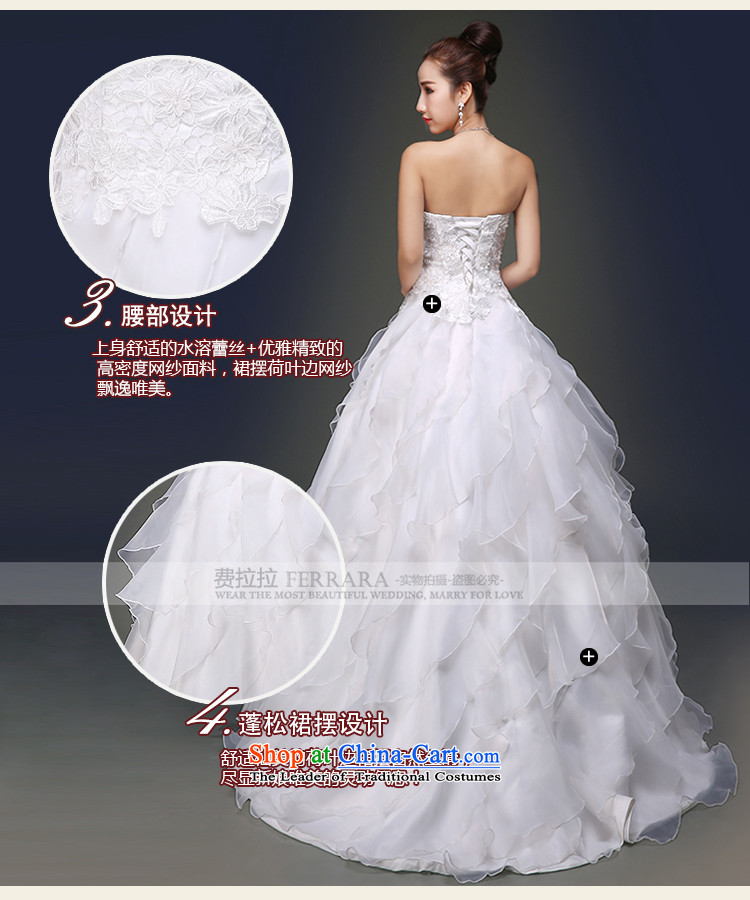 Ferrara in spring and summer 2015 new stylish anointed chest Sin-ling manually billowy flounces wedding dresses XL(2 feet 2) Picture, prices, brand platters! The elections are supplied in the national character of distribution, so action, buy now enjoy more preferential! As soon as possible.