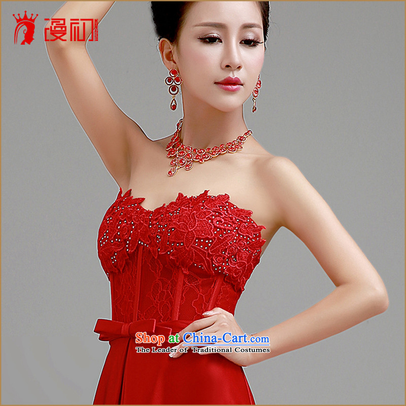 In the early 2015 new man red dress qipao jewelry accessories Head Ornaments necklaces earrings kit bride wedding dress jewelry and ornaments red necklace earrings, spilling the early shopping on the Internet has been pressed.