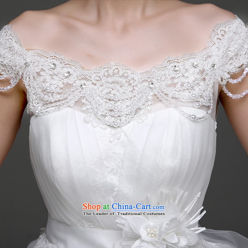 7 Color 7 tone won 2015 Spring Edition stylish marriages a field shoulder straps lace to align the Sau San wedding dresses H069 white L, 7 color 7 Tone , , , shopping on the Internet