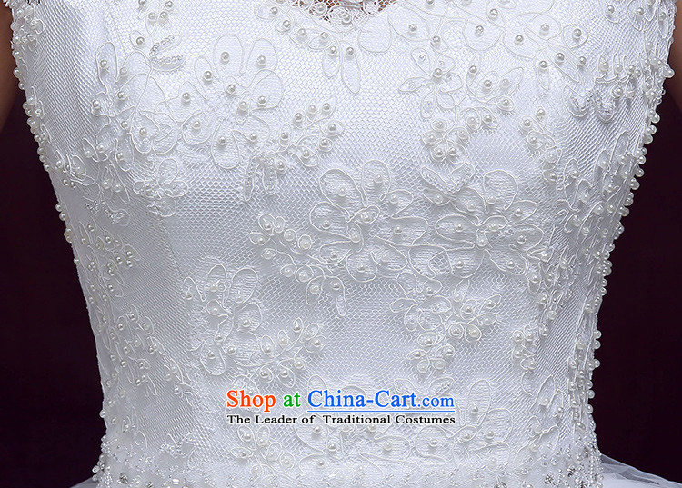 The dumping of the wedding dress wedding dresses new 2015 shoulders Deep v-neck to align the Sau San sweet Princess Bride Wedding White M pictures, prices, brand platters! The elections are supplied in the national character of distribution, so action, buy now enjoy more preferential! As soon as possible.
