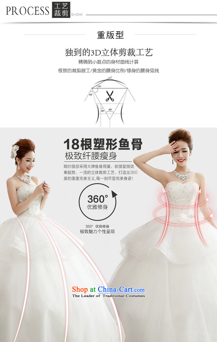 Honeymoon bride 2015 Summer new strap and chest wedding female beaded princess bon bon skirt White XL Photo, prices, brand platters! The elections are supplied in the national character of distribution, so action, buy now enjoy more preferential! As soon as possible.