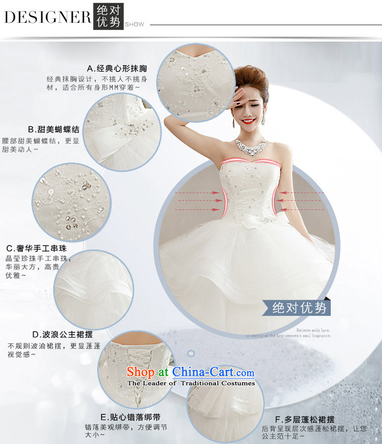 Honeymoon bride 2015 Summer new strap and chest wedding female beaded princess bon bon skirt White XL Photo, prices, brand platters! The elections are supplied in the national character of distribution, so action, buy now enjoy more preferential! As soon as possible.
